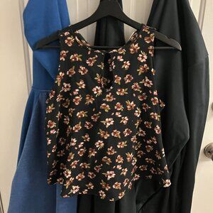 Abound Sleeveless Floral Blouse